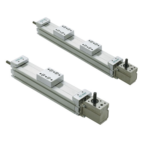 Linear actuator - MAG5040DS, MAG5040DW - Imao Corporation - trapezoidal screw / anodized aluminum / synchronous