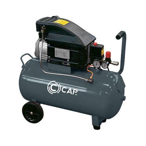 Piston compressor - KC2-50-C-M - CAP srl - air / electric / on casters
