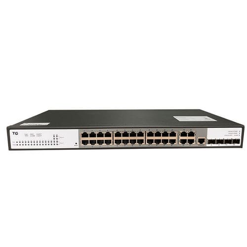 Managed ethernet switch - SG2528C - SHENZHEN TG-NET BOTONE TECHNOLOGY CO.,LTD - 28 ports / layer 2 / gigabit