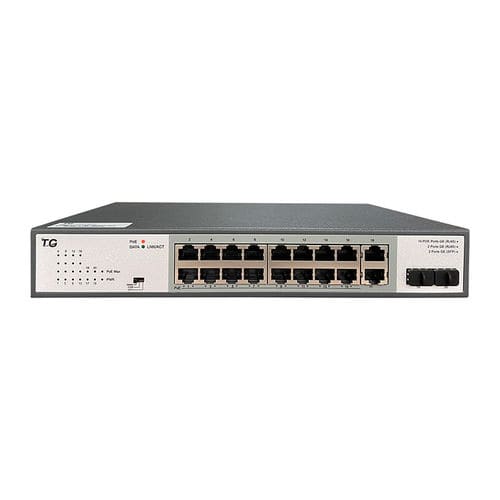 Unmanaged ethernet switch - SG1220DP  - SHENZHEN TG-NET BOTONE TECHNOLOGY CO.,LTD - 20 ports / gigabit / standard