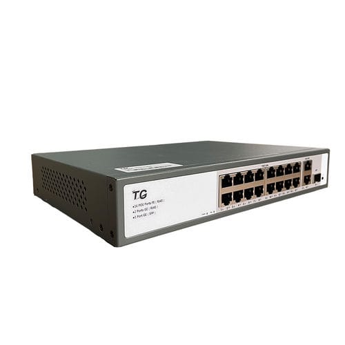 Unmanaged ethernet switch - SFG1219DP - SHENZHEN TG-NET BOTONE TECHNOLOGY CO.,LTD - 16 ports / gigabit / wireless