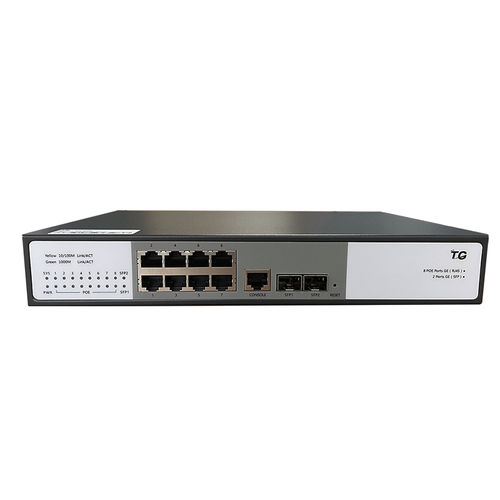 Managed ethernet switch - SG2510P - SHENZHEN TG-NET BOTONE TECHNOLOGY CO.,LTD - 10 ports / layer 2 / gigabit