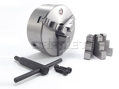 Manual tightening turning chuck - DK11 series - Zakład Obróbki Skrawaniem Darmet sp. z o.o. - 3-jaw / lathe / through-hole