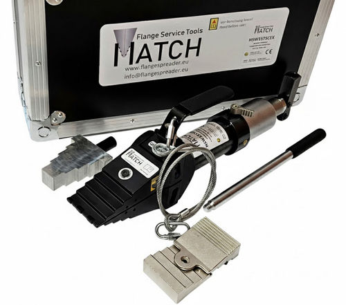 Hydraulic flange spreader - HSW15TSCEX-FCEX - MATCH s.r.o Flange Service Tools - ATEX
