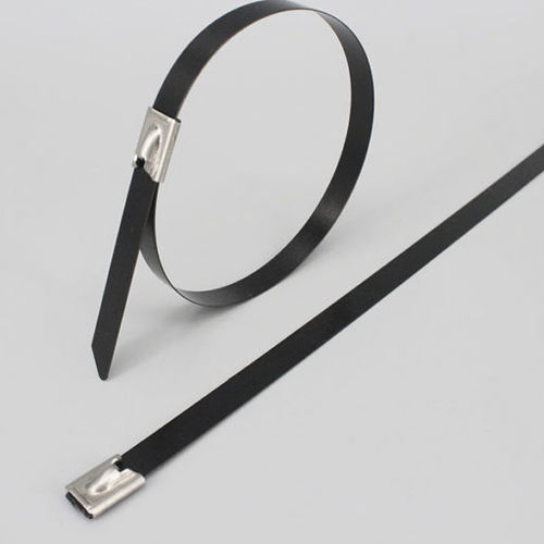 Stainless steel cable tie - DM-SSP-5.6*100	 - DEMOELE / Wenzhou Duanmeng Electric Co.,Ltd - plastic