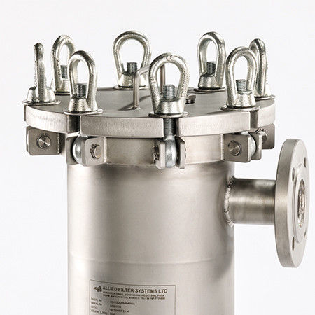 Single-cartridge filter housing - RBF series  - Allied Filter Systems Ltd - for liquids / stainless steel