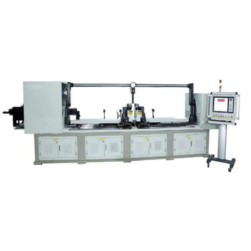 Electric bending machine - DWB-2.5CNC-20A-3D - SANCO GROUP CO., LIMITED - for wires / 3 drive rollers / CNC