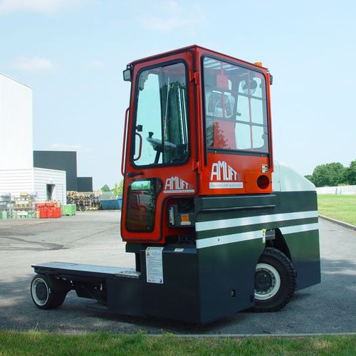 Electric side loader - COMBI C3500EN-14 - AMLIFT - multi-directional / with super-elastic tires