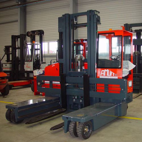 Electric forklift - JEDY 30-12 - AMLIFT - ride-on / multi-directional