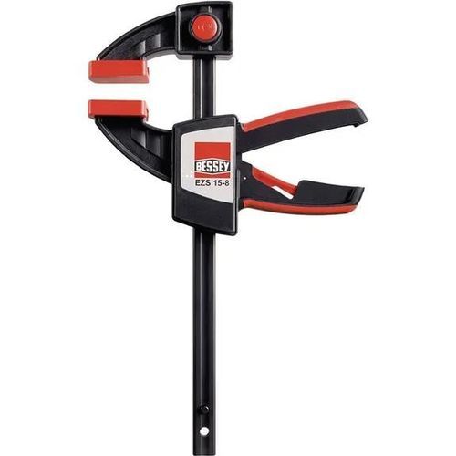 One-handed clamp - EZS15-8 - BESSEY Tool GmbH & Co. KG - adjustable / non-slip / manual