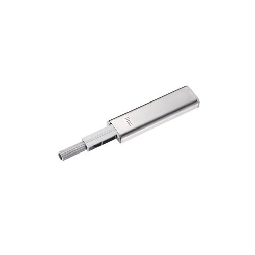 Push-to-open latch - Titus Group - steel / safety