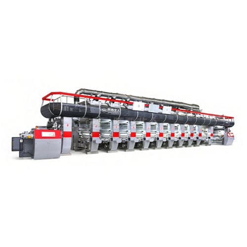Rotogravure printing press - Shaanxi Beiren Printing Machinery Co.,Ltd - for plastics / for paper / for plastic film