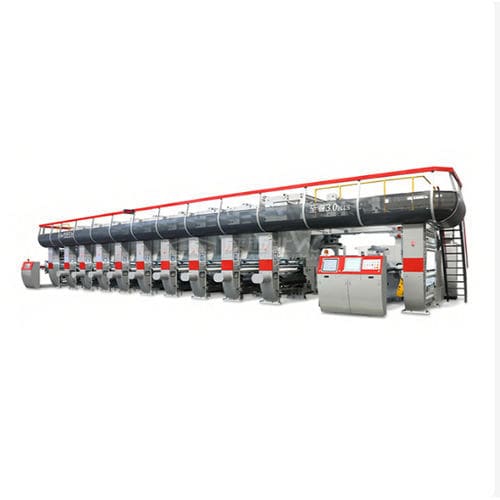 Rotogravure printing press - Zhirui 3.0plus - Shaanxi Beiren Printing Machinery Co.,Ltd - for plastics / for plastic film / for packaging