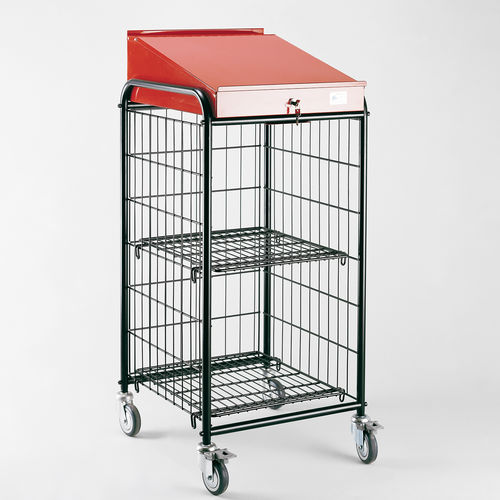 2 levels cart - Creaciones Marsanz S.A - metal wire / with drawer / multipurpose