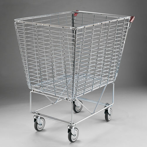 Transport cart - Creaciones Marsanz S.A - metal wire / light-duty / with swivel casters
