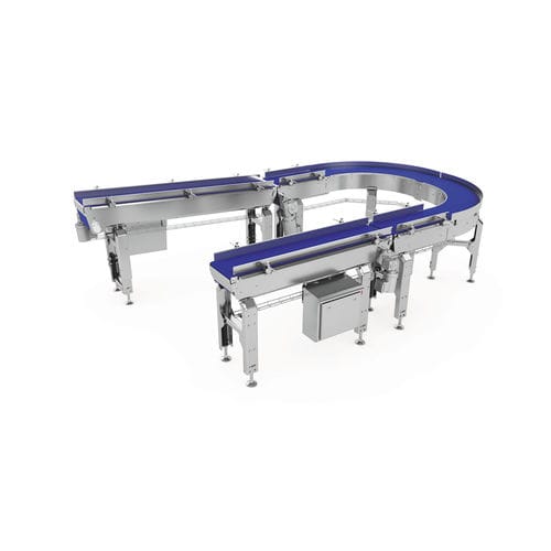 Conveyor system for hygienic applications - MCS - MULTIVAC Group - for food contact / for industrial applications / for food products