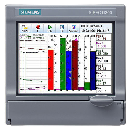Paperless recorder SIREC D300 Siemens Process Instrumentation
