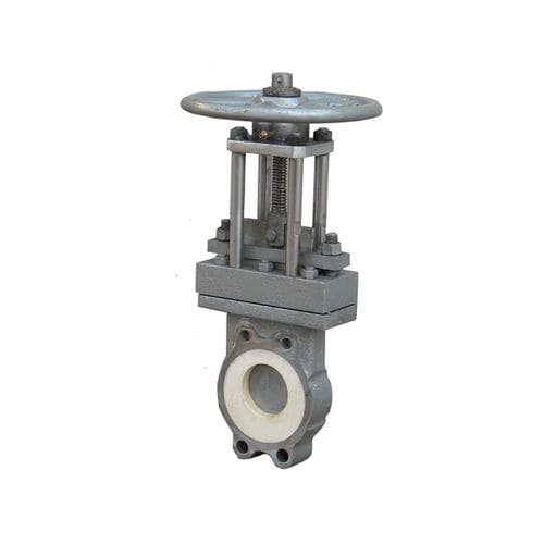 Knife gate valve - Henan Quanshun Flow Control Science and Technology Co.,Ltd - manual / flow control / flange