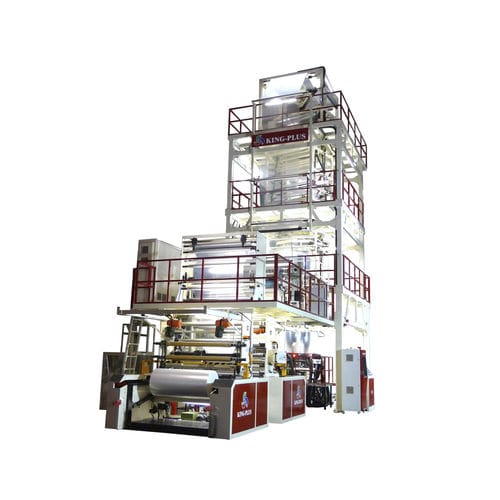3-layers coextrusion line - ABC - HAN KING PLASTIC MACHINERY CO.LTD - blown film / for PE