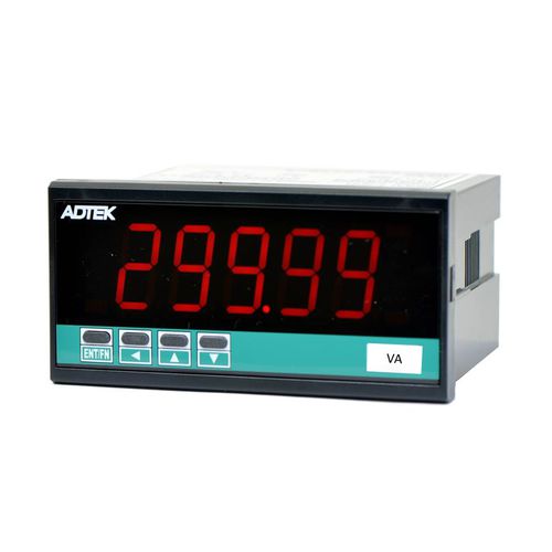 Panel meter with LED display - CS3-VA - ADTEK Electronics Co., Ltd - current / voltage / panel-mount