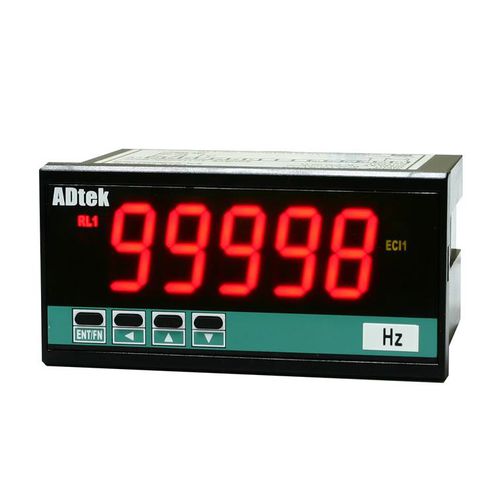 Frequency panel meter - CS2-F - ADTEK Electronics Co., Ltd - 5-digit / panel-mount / RS-485