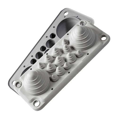 IP54 cable entry plate - MBA3F14L11 - MOREK - for electrical cabinet