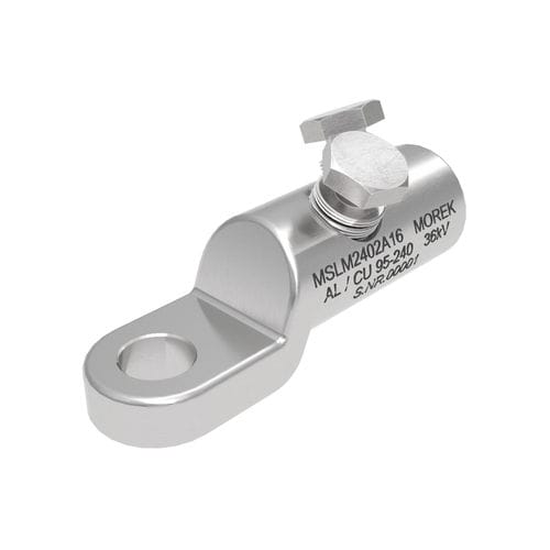Ring cable lug - MSLM240A - MOREK - screw / non-insulated / aluminum alloy