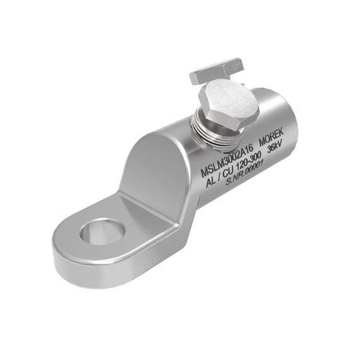 Ring cable lug - MSLM300A - MOREK - screw / non-insulated / aluminum alloy