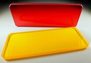 Colored optical filter - IPL series - GALVOPTICS LTD - for pulsed light