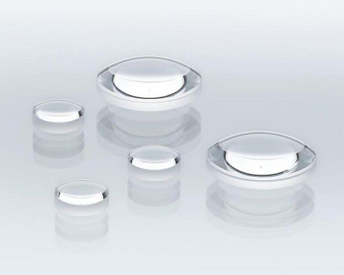Fused silica lens element - L4 series - GALVOPTICS LTD - plano-convex / bi-convex / UV