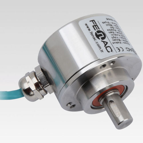 Heavy-duty rotary encoder - FNC 58SS - FENAC ENGINEERING LTD. - optical / magnetic / flange