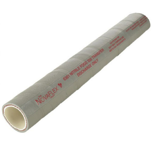 Foodstuff hose - 6301 series - Novaflex - rubber / nitrile / stainless steel