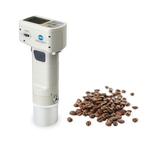 Portable chroma meter CR410C Konica Minolta for color analysis / roasted coffee / for the