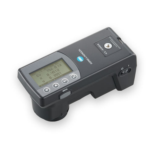Compact illuminance spectrophotometer - CL-500A - Konica Minolta Sensing Americas - portable