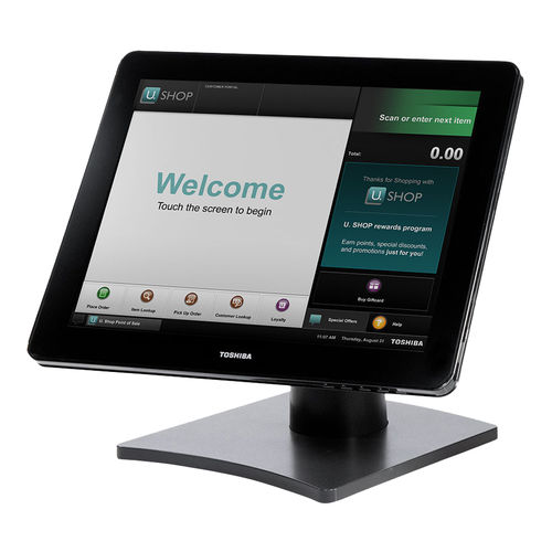 POS monitor - TCx™ - Toshiba TEC - LCD / touch screen / LED backlight