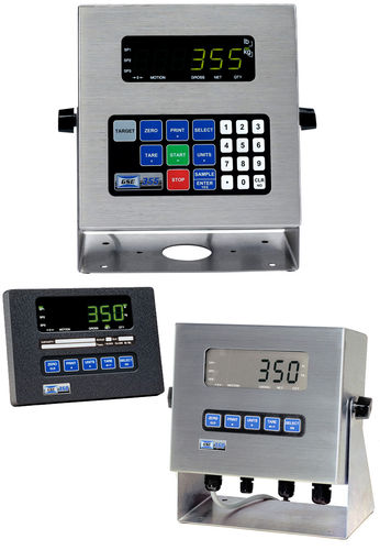LCD display weight indicator - GSE 350 series - Avery Weigh-Tronix - panel-mount / explosion-proof
