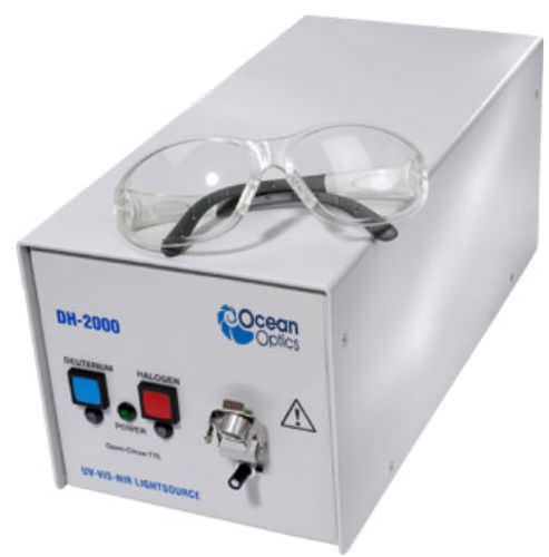 Halogen lamp light source - DH-2000 series - Ocean Insight - deuterium lamp / UV / NIR
