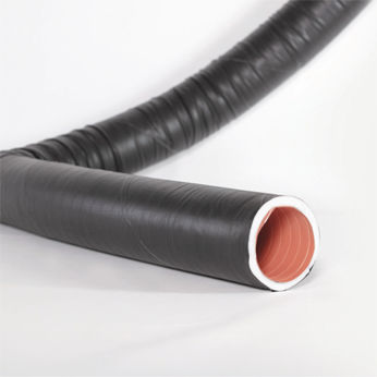 Air hose - P4-S ISO - TECNICA - steel / fabric / silicone