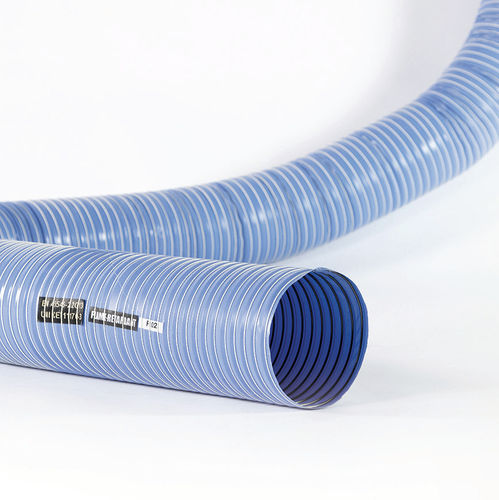 Air hose - P4-FR - TECNICA - steel / fabric / suction