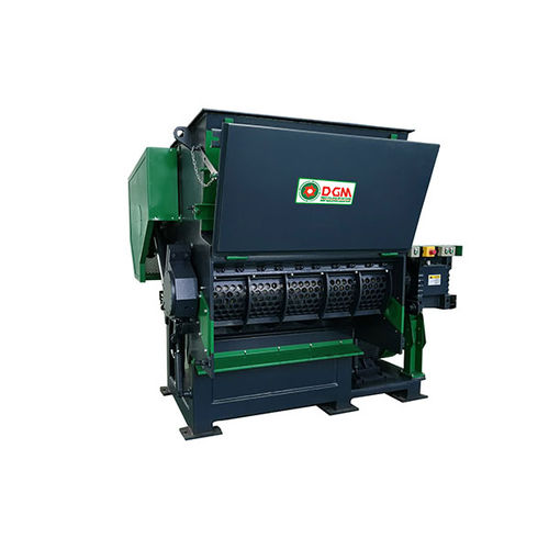 Single shaft shredder - DGS - DGM recycling system - for wood / metal / paper