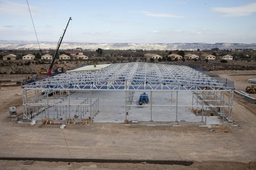 Modular warehouse - MRO  - Gaptek - ISO 14001 / aluminum / canvas