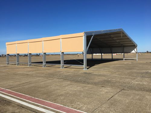 Steel storage shelter - Gaptek