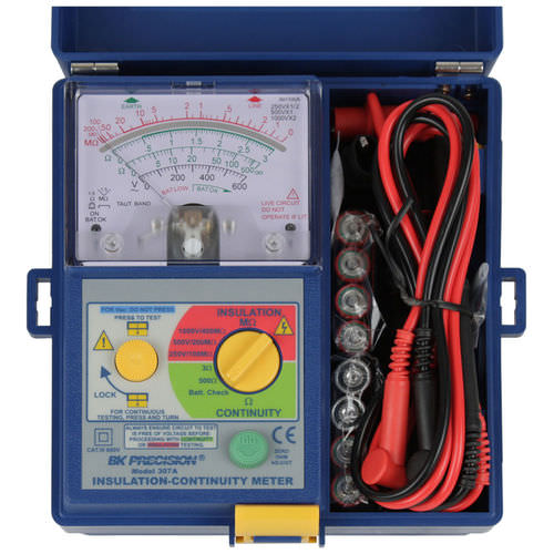 Voltage impulse insulation tester - 307A  - B&K Precision - insulation resistance / leakage current / cabling