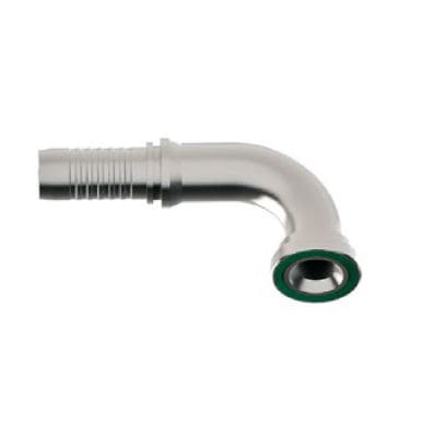 Hydraulic fitting - TUR 172 - TURALI HOLDING - barbed / 90° angle / stainless steel