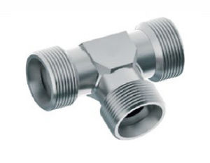 Hydraulic fitting - TUR 290 L/S - TURALI HOLDING - screw-in / T-shaped / stainless steel