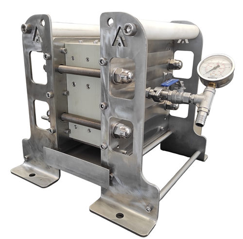 Plate and frame filter press - LAB200-TRAVEL - Autemi s.r.l. - automatic / for laboratory