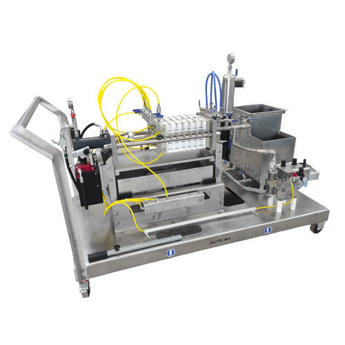 Plate and frame filter press - LAB200-CPFS - Autemi s.r.l. - automatic / electric