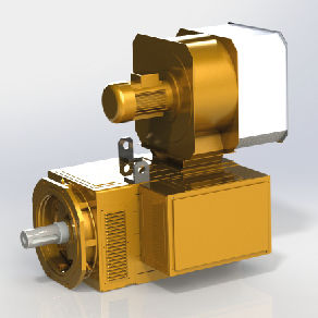 Synchronous motor - SY6 TETRAVEC 250K - COMER S.r.l. - AC / 400 V / permanent magnet
