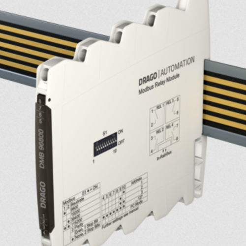 Analog I/O module - DMB 96400 B - DRAGO Automation GmbH - Modbus RTU / 4-channel / 2 analog outputs