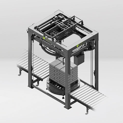 Rotary arm stretch wrapping machine - GREIF-VELOX Maschinenfabrik GmbH - fully-automatic / semi-automatic / bag